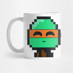 Orange Ninja Turtle Squish bud Mug